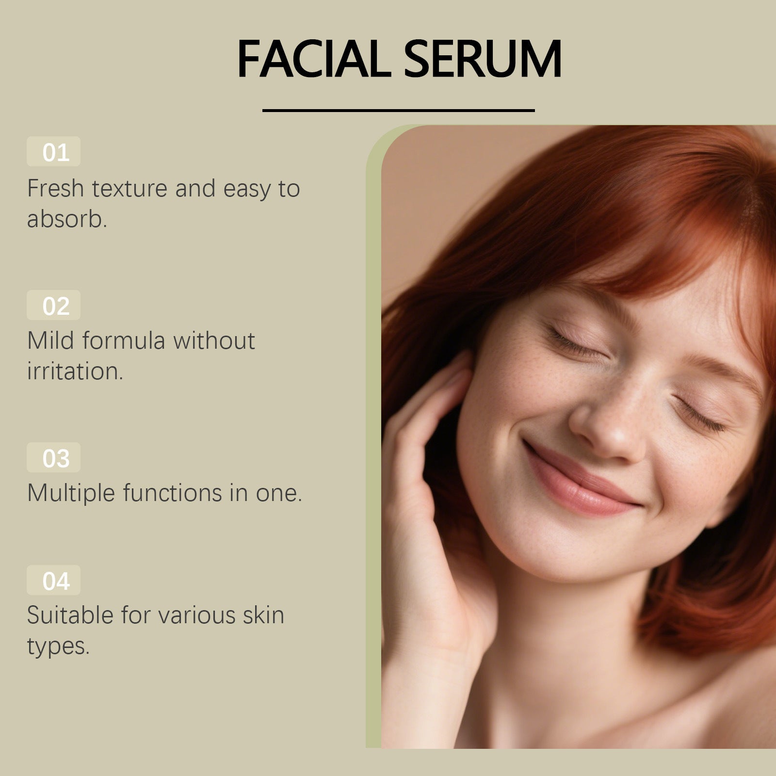 Hyaluronic Acid Moisturizing Facial Serum