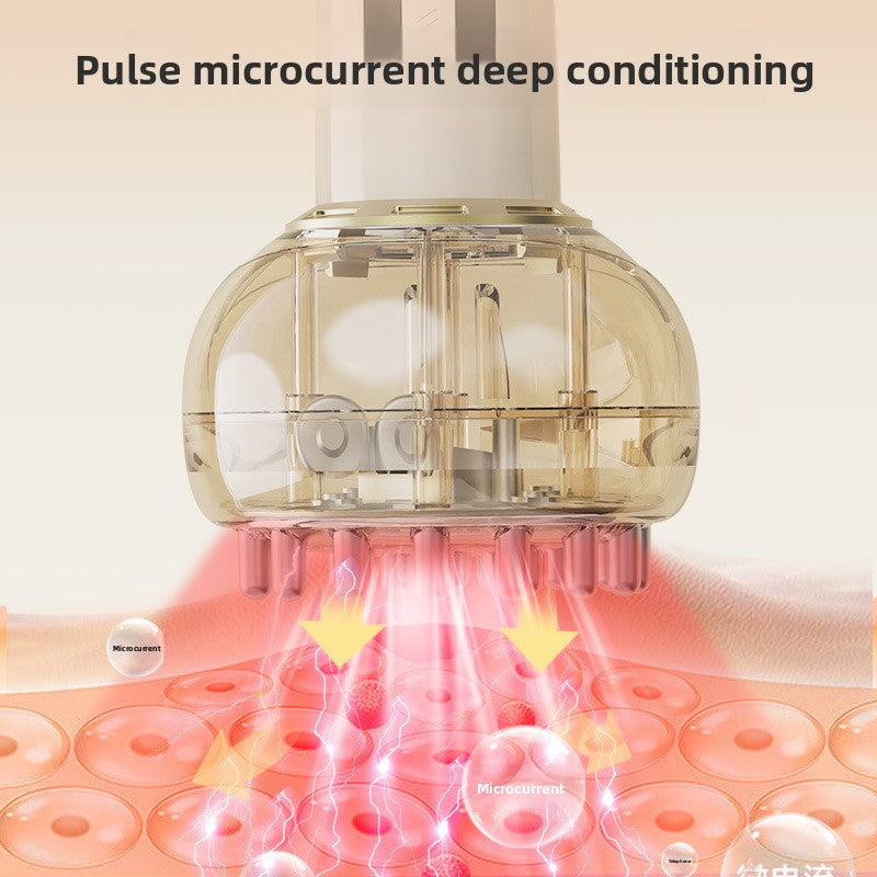 Smart Heating Essential Oil Massager with Suction Therapy