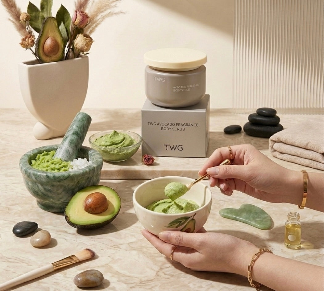 Avocado Ice Cream Body Scrub 250g