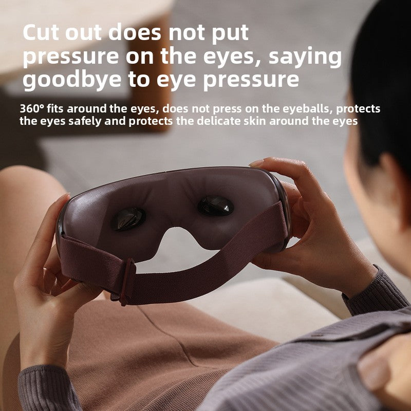 Rechargeable Eye Massager with Heat Therapy